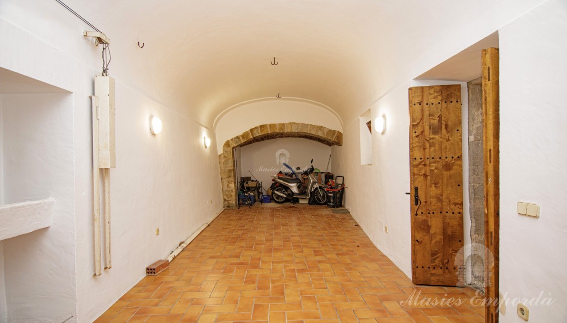 Garage of the house 