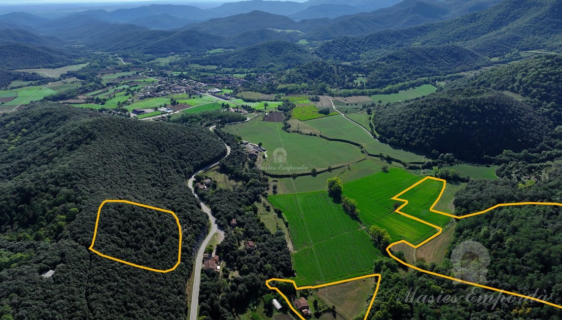 View of the fields 
