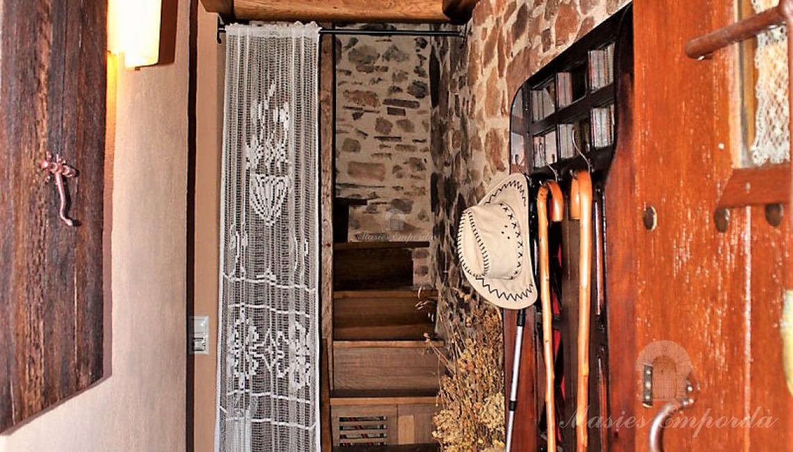 Entrance to one of the houses
