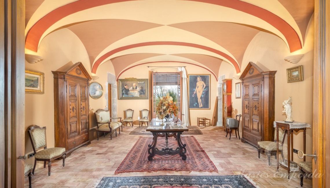 First-floor hallway 
