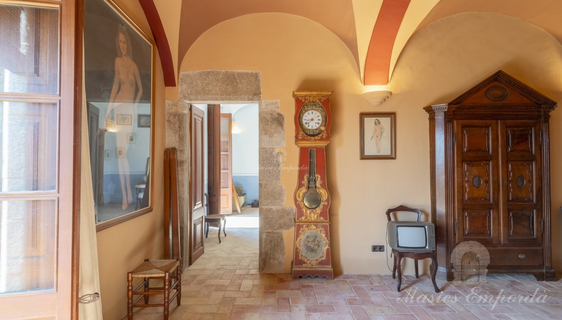First-floor hallway 