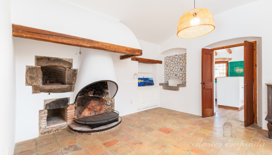 Original kitchen of the farmhouse