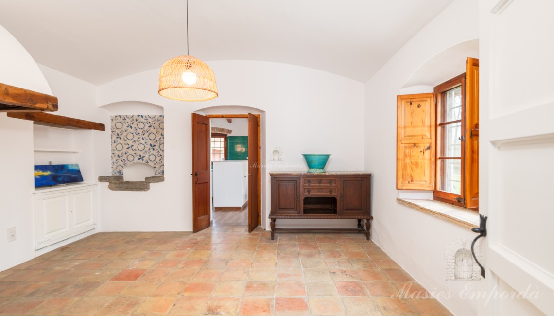 Original kitchen of the farmhouse