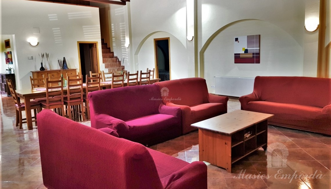 Salón de estar de la casa 