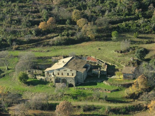 Catalan typical stone house