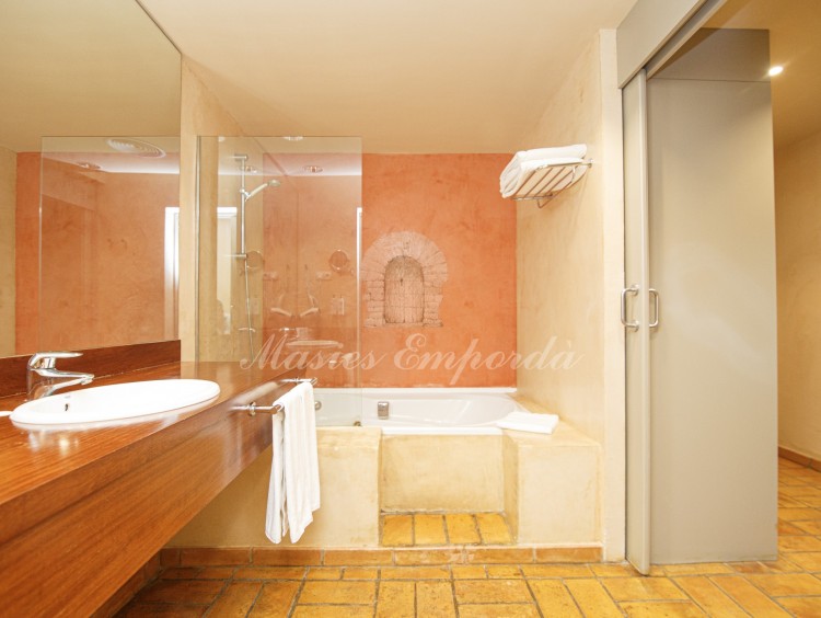Bathroom of one of the suites