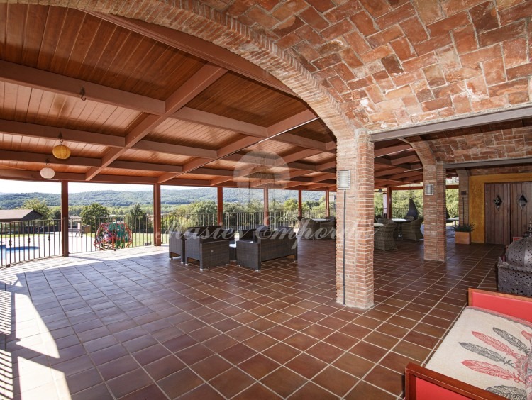 Vistas desde la terraza de la zona de la piscina 