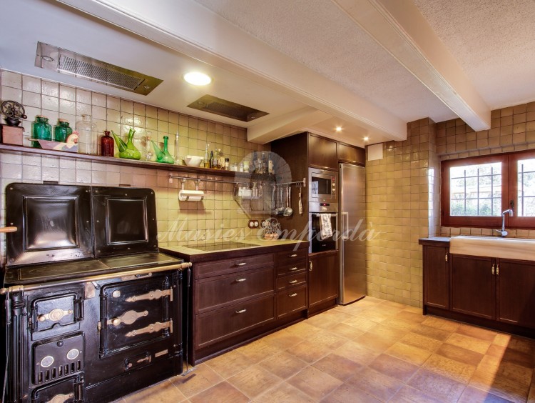 Kitchen of the farmhouse