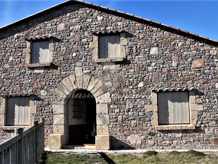 View of the facade of one of the houses