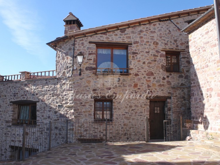 View of the facade of one of the houses