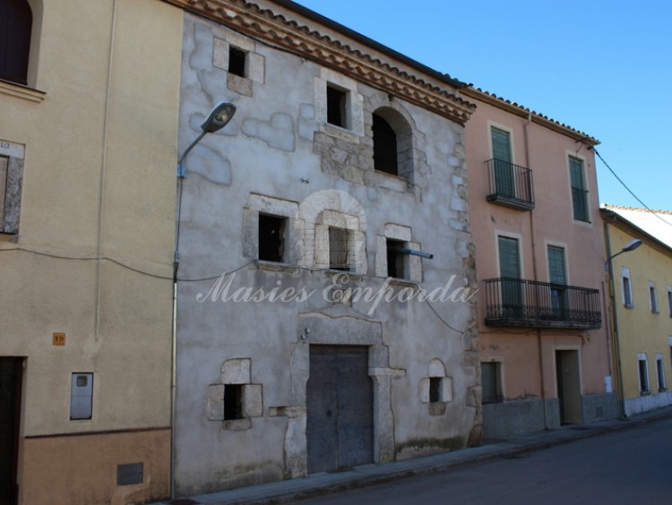 Fachada principal de la casa