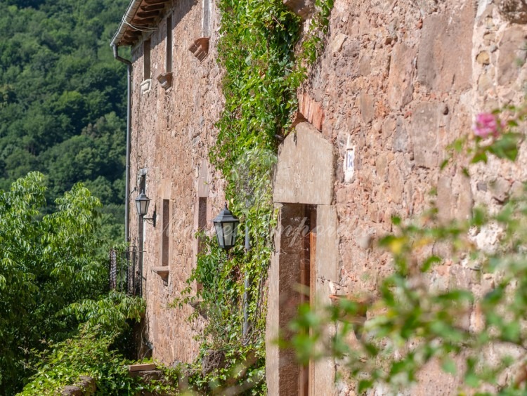 Entrance to the farmhouse