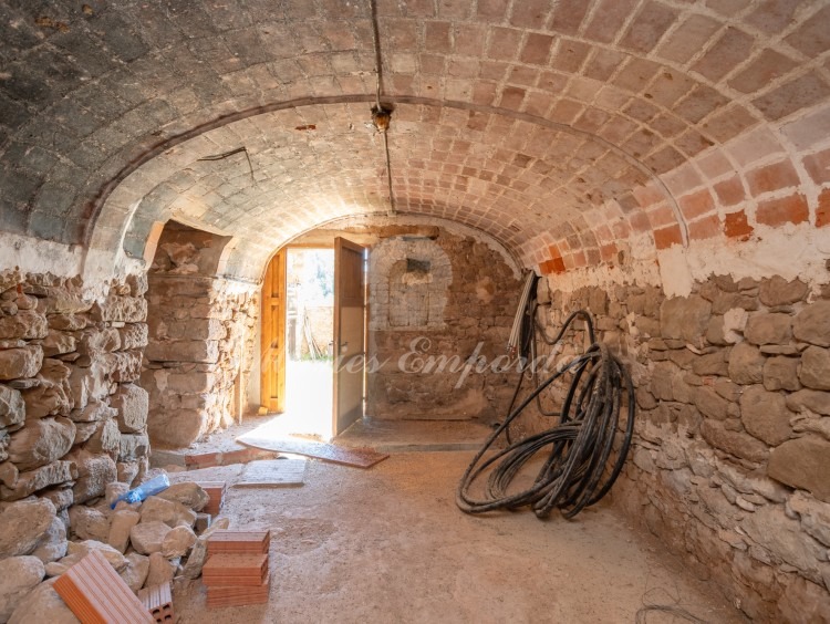 Ground floor of the old farmhouse, livestock stables and warehouses
