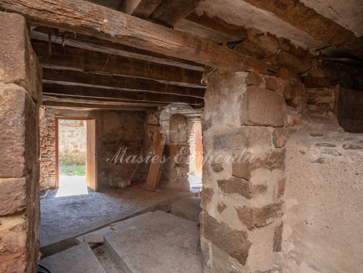 Ground floor of the old farmhouse, livestock stables and warehouses