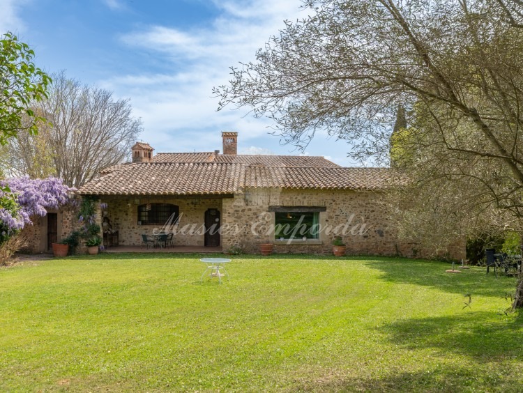 Pool on the west side of the garden