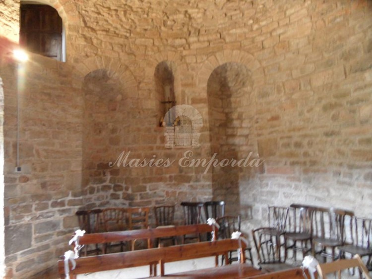 Detalle del interior de la iglesia 